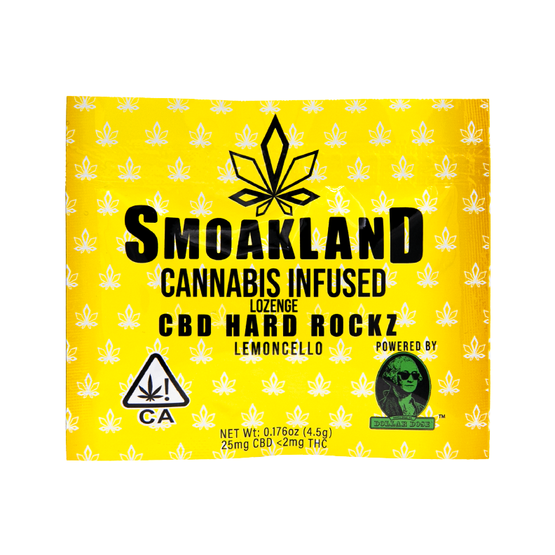 Hard Rockz Lozenge - Lemoncello CBD - 25mg